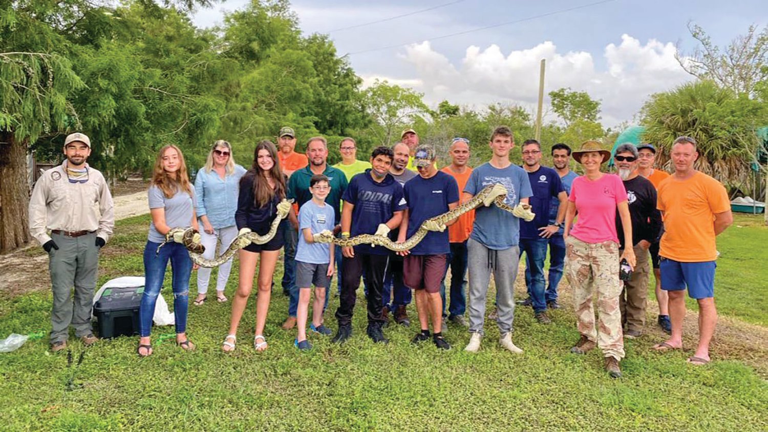 Python Patrol is a no-cost training program that aims to create a network of individuals throughout Florida who know how to identify Burmese pythons and report sightings.